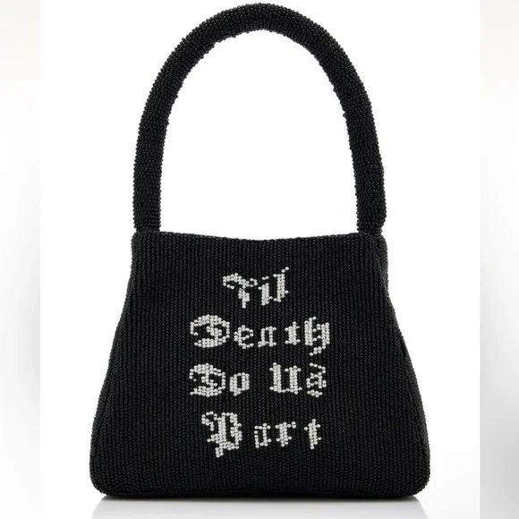 Till death do us part beaded bag - Picture 2 of 5